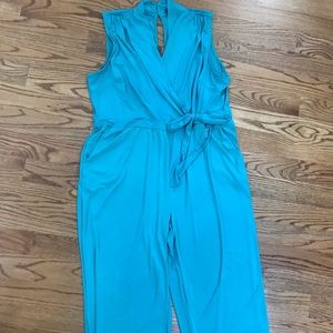 Teal jumpsuit